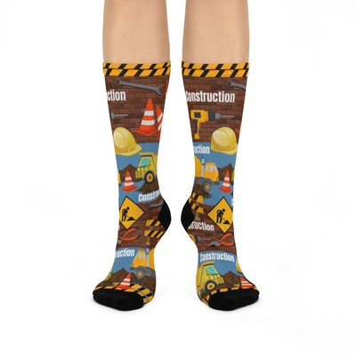 Construction Worker Socks, DIY Designs, Tools of the Trade, Modern Socks, Unisex