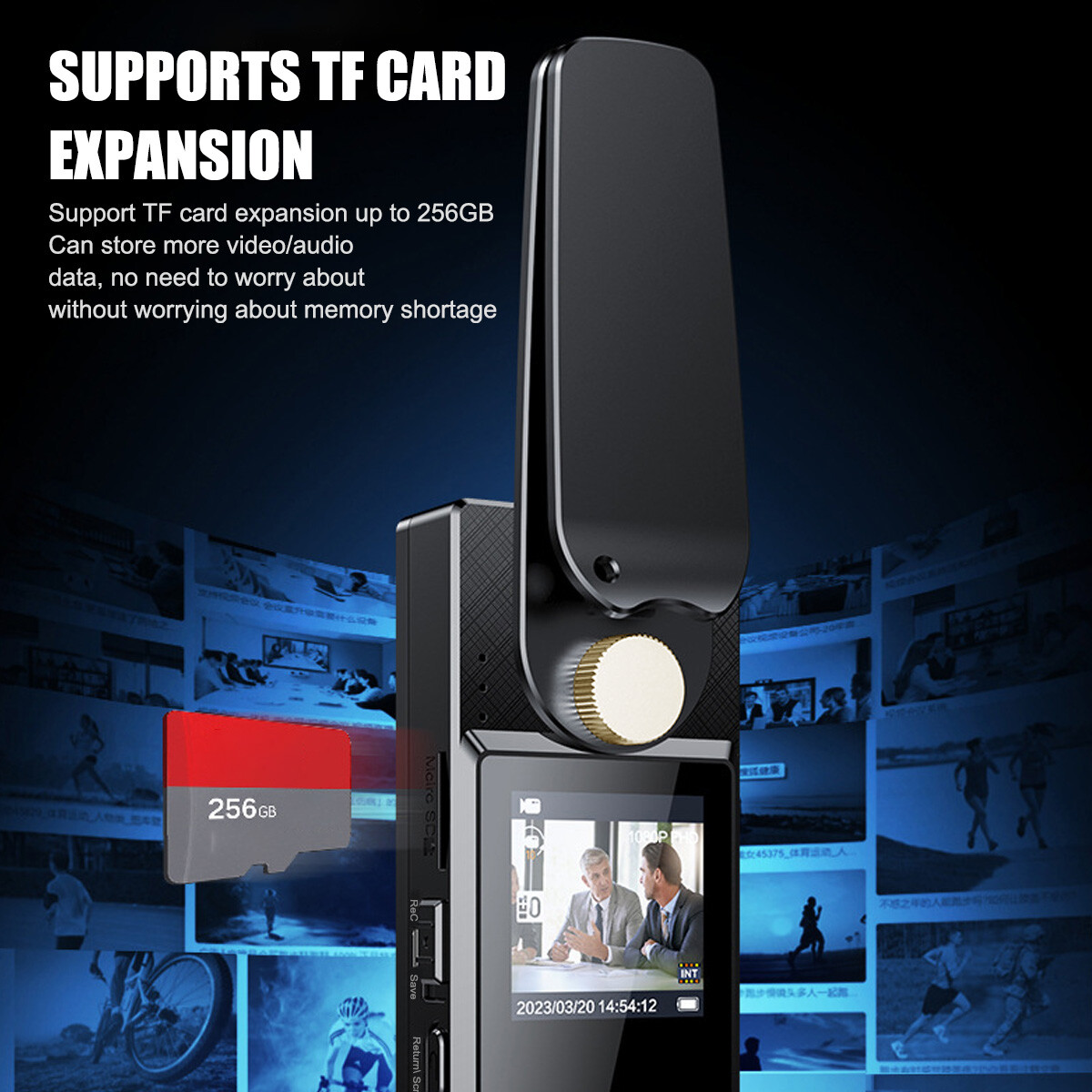 Portable Mini Digital Camera Night Vision Video Recording For Sport Bike Car DVR