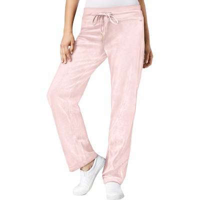 

Calvin Klein Женские розовые велюровые удобные брюки-джоггеры Loungewear  BHFO 9924, Blush