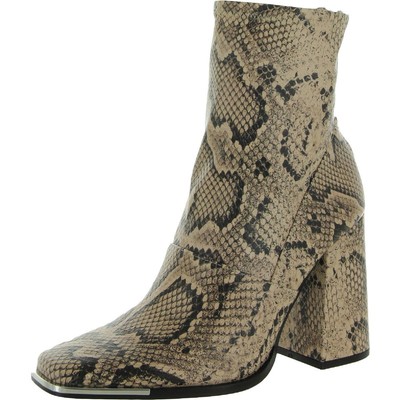 

Женские коричневые ботильоны Steve Madden Excess 6, средние (B,M) BHFO 1806, Natural snake