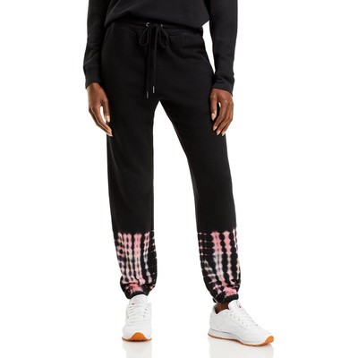 

Черные женские повседневные спортивные брюки эластичной вязки Rails Kingston  BHFO 0631, Black petal