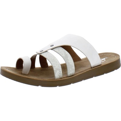 Corkys Womens SANDCASTLE Slip On Open Toe Casual Slide Sandals Сандалии BHFO 7174