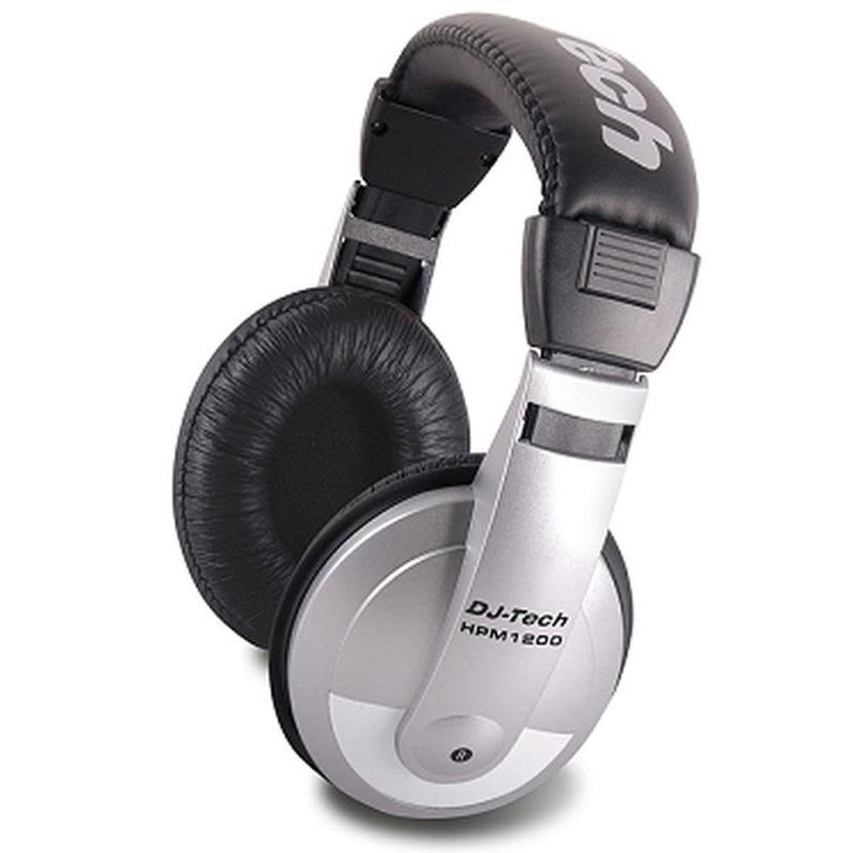 DJ Tech HPM1200 Multi-Purpose Headphones with 100-18kHz Ultra-Wide Frequency