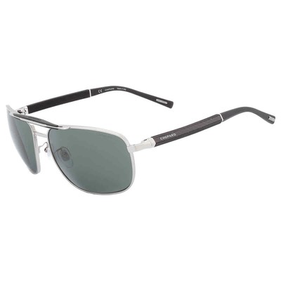 Pre-owned Chopard Green Navigator Unisex Sunglasses Schf81 579p 62 Schf81 579p 62
