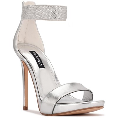 Nine West Womens UTELL3 Нарядные босоножки на каблуке Stilleto с миндалевидным носком BHFO 9797