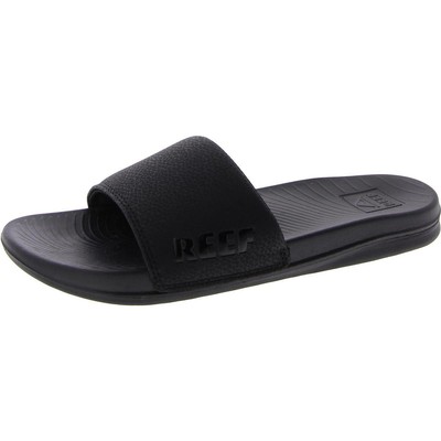 Reef Womens One Slide Черные слипоны для бассейна 9 средних размеров (B, M) BHFO 9515