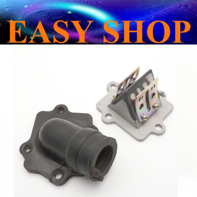 23mm 28mm Carby Intake Manifold Pipe Reed Yamaha Zuma Arctic Cat Dinli 50cc 90cc