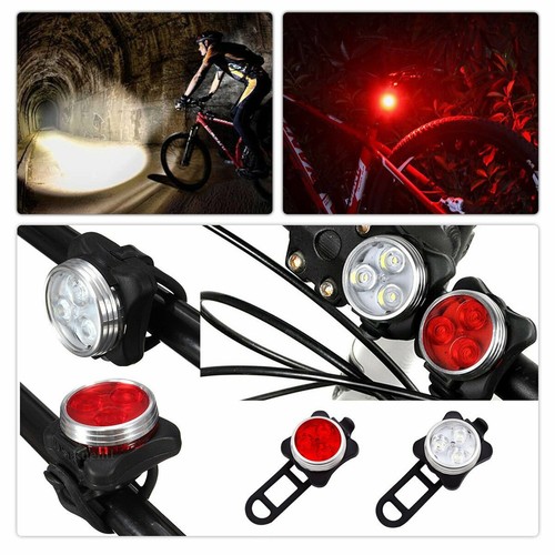 ascher rechargeable led bike lights