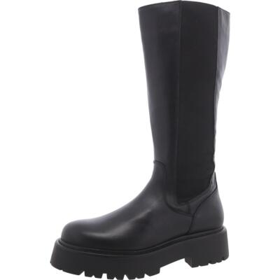 Женские кожаные сапоги для верховой езды Steve Madden из кожи Рекс с поясом до колен, обувь BHFO 6643
