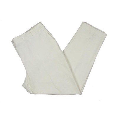 

Джинсы Alfani Womens Ivory Denim Wear To Work Укороченные узкие джинсы до щиколотки  BHFO 7506, Цвет слоновой кости