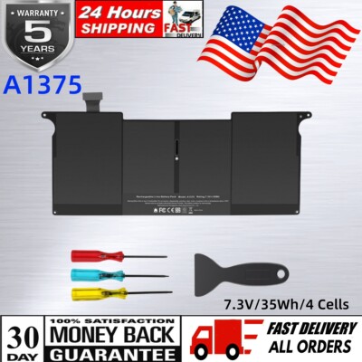 A1375 A1370 Battery for Apple MacBook Air 11'' (Late 2010) MC505 020-6920-B
