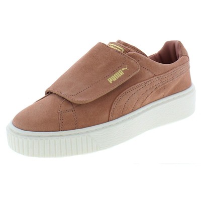 

Puma Womens Platform Strap Pink Casual Shoes Кроссовки 9 Medium (B,M) BHFO 0653, Cameo brown/cameo brown/marshmallow, Platform Strap