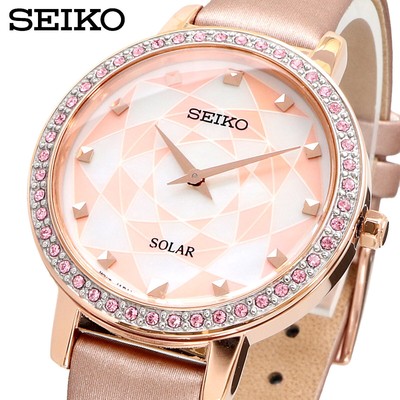 SEIKO Watch Ladies Overseas Model Solar Simple Business Formal SUP456P1 New Box