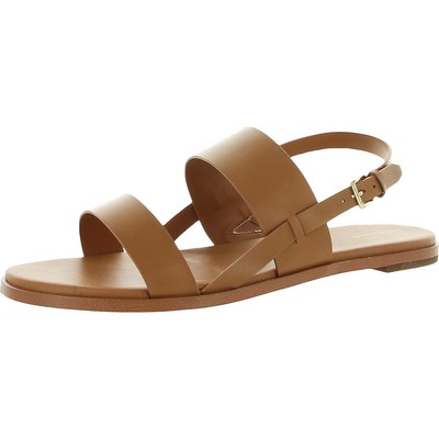 Cole Haan / женские босоножки на плоской подошве из коричневой кожи Flynn 8 среднего размера (B,M) BHFO 8265
