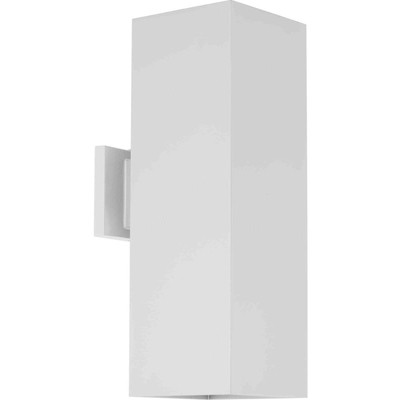 Progress Lighting P5644-30-30K LED Square Cylinder Outdoor Wall Light White