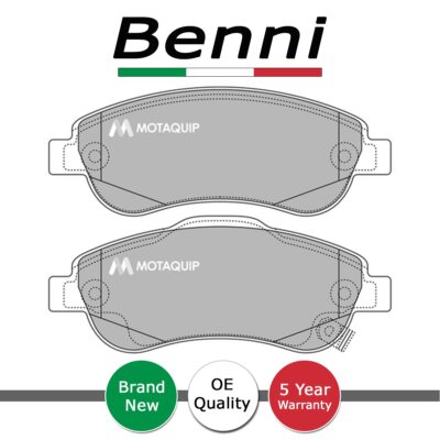 Brake Pads Set Front Benni Fits Honda CR-V 2006- + Other Models