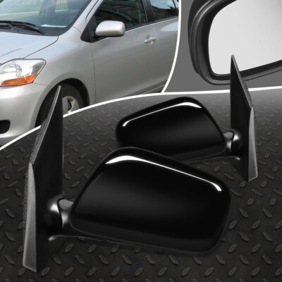 ДЛЯ 07-12 TOYOTA YARIS SEDAN ПАРА БОКОВЫХ ЗЕРКАЛ ЗАДНЕГО ВИДА В СТИЛЕ OE С ЭЛЕКТРОПРИВОДОМ