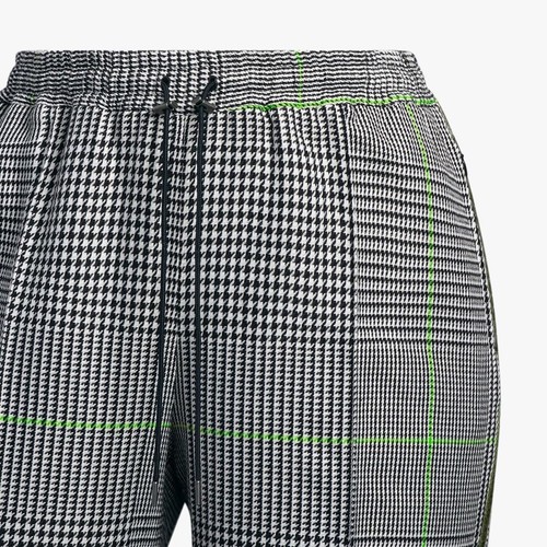 Pre-owned Adidas Originals Adidas X Ivy Park Women's Suit Pants, Grey/black, 2x (plus) In Gray