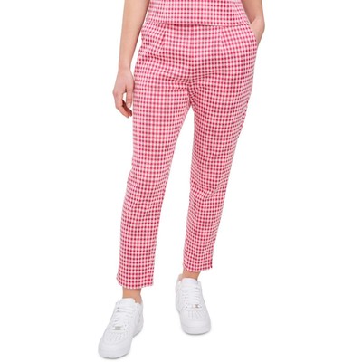 

Женские повседневные прямые брюки в розовую клетку Riley - Rae  BHFO 4155, Legacy pink