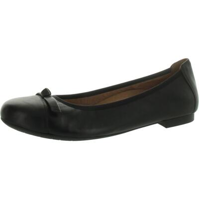 Vionic Womens Amorie Leather Slip On Dressy Ballet Flats Shoes BHFO 3742
