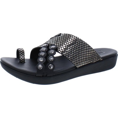 

Женские сандалии Fitflop Scallop Black Slide Sandals Shoes 5 Medium (B,M) BHFO 1808, All black, Scallop