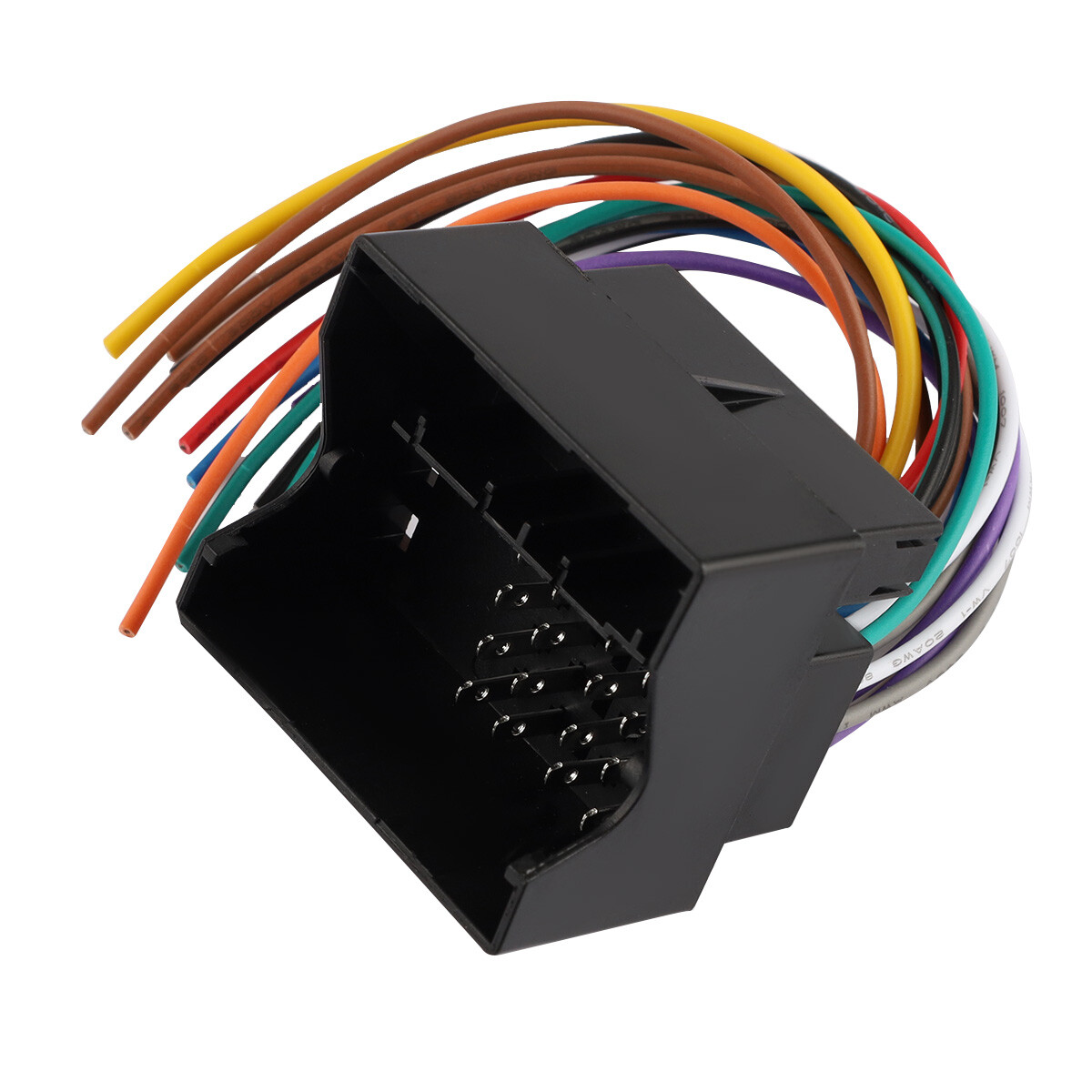 Aftermarket Car CD Radio Wire Harness+ Plug Antenna Adaptor Connector For BMW VW