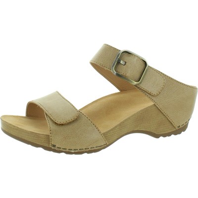 Женские туфли-лодочки из коричневой кожи Tanya от Dansko, размер 39, средний (B, M), BHFO 2829