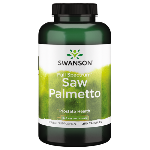Swanson Herbal Supplement Full Spectrum Saw Palmetto 540 мг капсулы 250ct