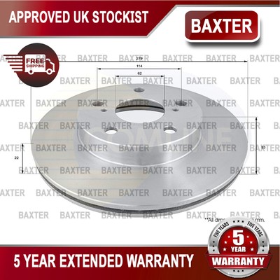 Fits Toyota Previa Estima 1990-2000 2.2 TD 2.4 Baxter Front Brake Disc #1