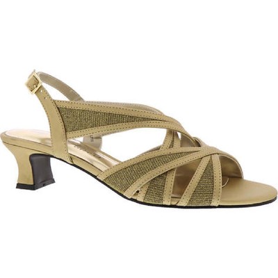 

Женские модельные сандалии Easy Street Tristen Gold 11, средний (B,M) BHFO 9936, Gold satin/glitter
