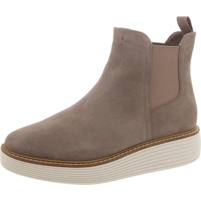 Cole Haan/ женские серые замшевые ботильоны Челси шириной 6,5 см (C, D, W) BHFO 6283