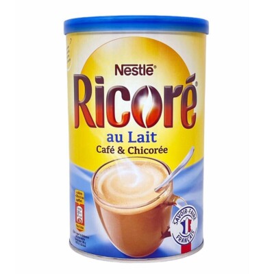 Nestle Ricore Instant Kaffee Cafe mit Milch Chicoree Extrakt Ricore au Lait 400g