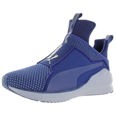 

Puma Womens Fierce Velvet VR Performance Athletic Shoes Кроссовки BHFO 3089, Blue depths/icelandic blue, Fierce Velvet VR