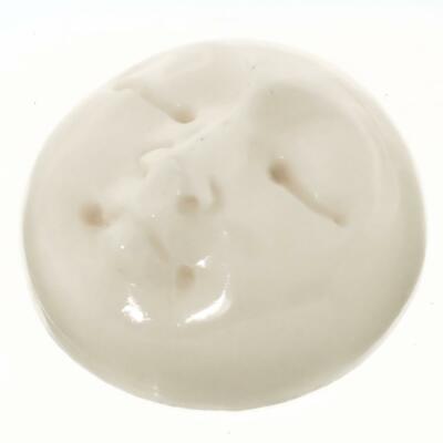 9/16'' 15mm 1-5-10Pcs Lot Closed Eye Sun Moon Face Bison Bone Cab Bead Cabochon