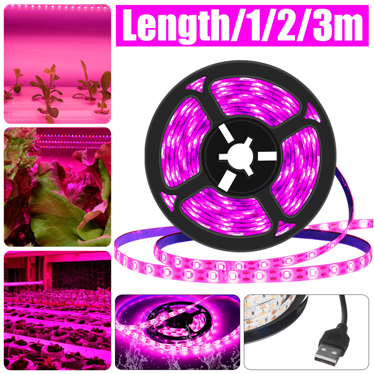 S Strip Full Spectrum Lamp For Indoor Plant Veg