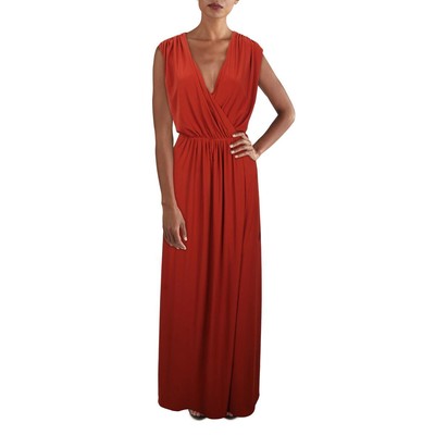 

Красное женское вечернее платье без рукавов Betsy - Adam  BHFO 9990, Cinnamon