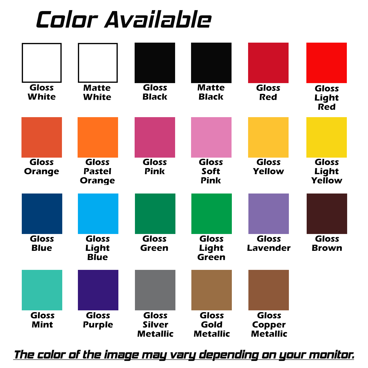 Monster Peeking Decal Sticker Auto Car Window Body Door Decals