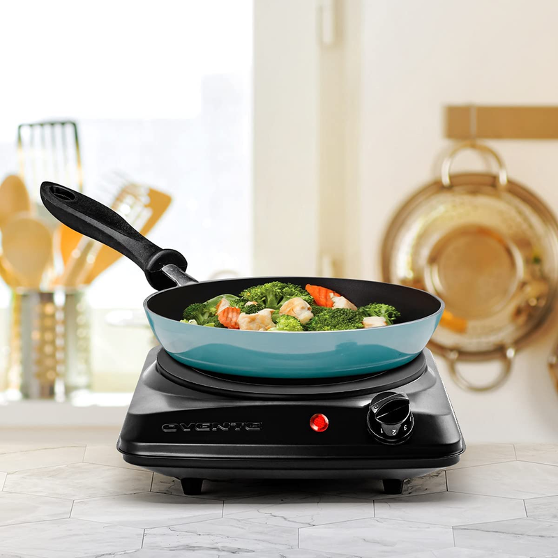 Electric Single Burner Ceramic Glass Hot Plate Cooktop Portable Countertop Stove