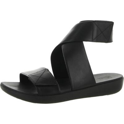 

Женские туфли Fitflop CARIN, черные, с открытым носком, с ремешком на щиколотке, размер 6, средний (B, M) BHFO 0625, Черный, CARIN