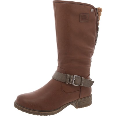 Женские коричневые зимние ботинки с искусственным мехом Mukluk 7 Medium (B,M) BHFO 6253