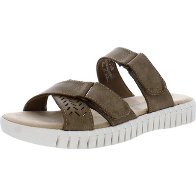 

Женские шлепанцы Easy Street Patricia Taupe 5.5 Medium (B,M) BHFO 1639, Patricia