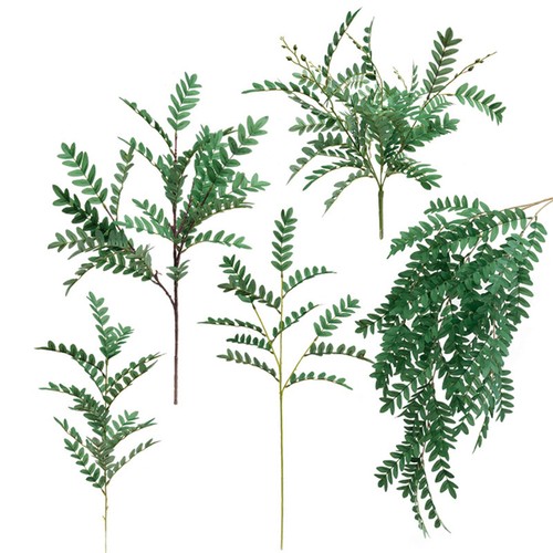 Artificial Green Plants Fake Flower Leaves Home Wedding Garden