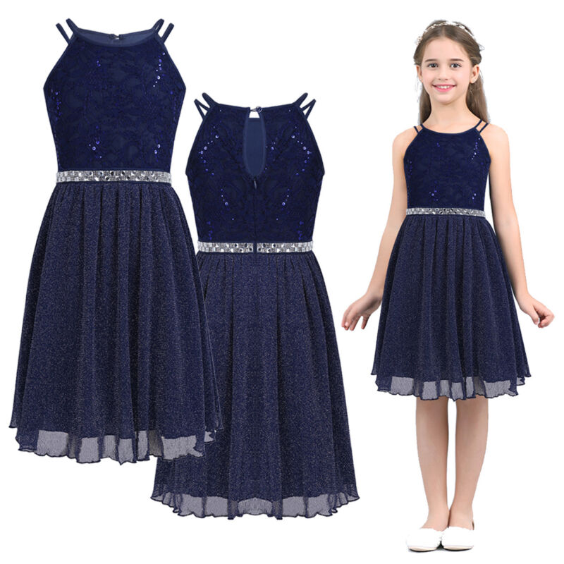 Kids' Clothing, Shoes & Accs Mädchen Glitzendes Festlich Kleid ...