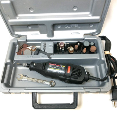 Dremel MultiPro Model 395 Variable Speed Grinder +Accessories/Bits Tested Works!