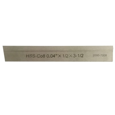 .04 W X 1/2 H X 3-1/2'' P1N 5% COBALT PARALLEL CUT-OFF BLADE (2000-7008)