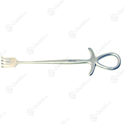 Weck 481374 Murphy  Retractor  8in 4 Prong Sharp