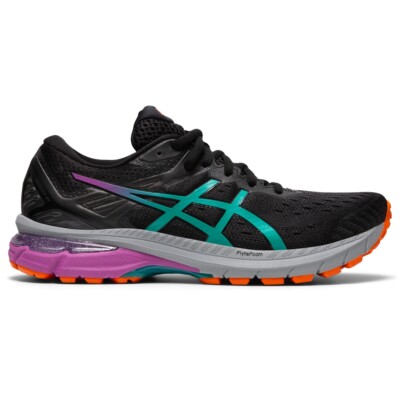 

Женские кроссовки ASICS GT-2000 9 TRAIL 1012A919, Black/baltic jewel, 1012A919