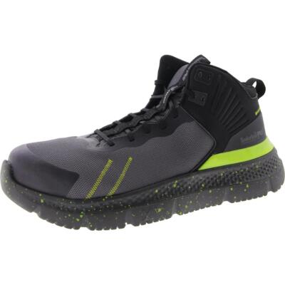 Мужские рабочие и защитные ботинки Timberland Setra серого цвета 10 Medium (D) BHFO 5751