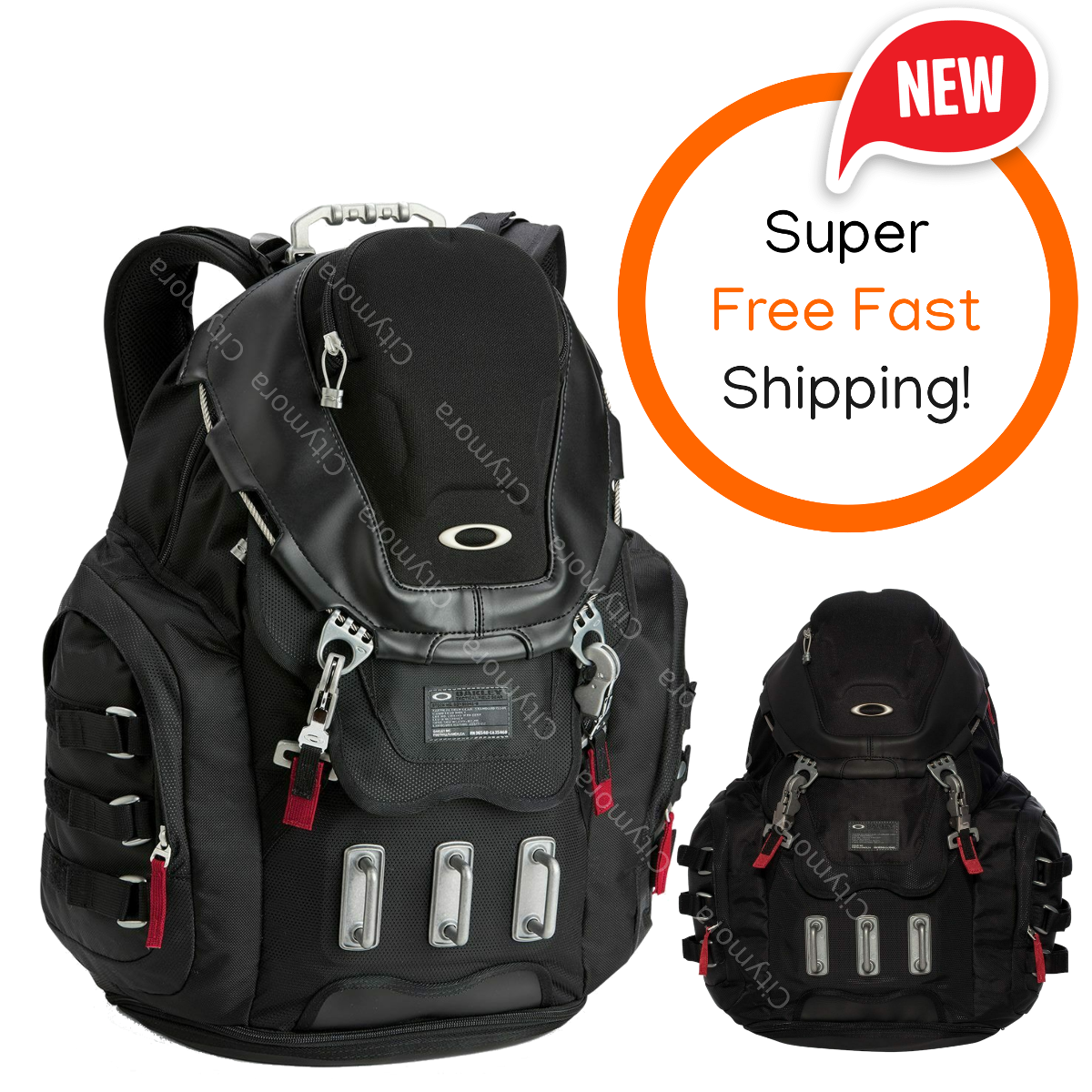 oakley kitchen sink stealth black backpack