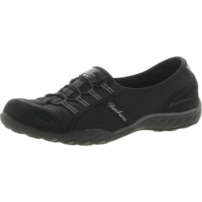 

Женские кроссовки Skechers Breathe-Easy — Allure, черные модные кроссовки 8, средние (B,M) 8632, Черный
